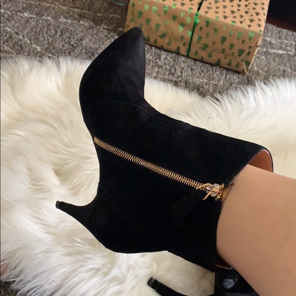 Joie Black Suede Booties - Picture 6 of 12